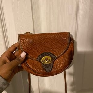 Brown crossbody bag
